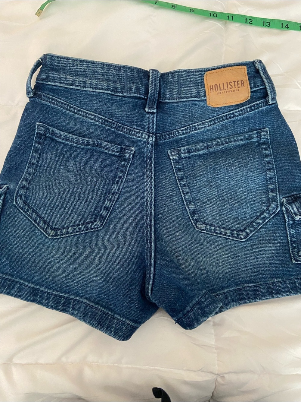 HOLLISTER DENIM SHORTS SIZE 24 - Picture 6 of 6